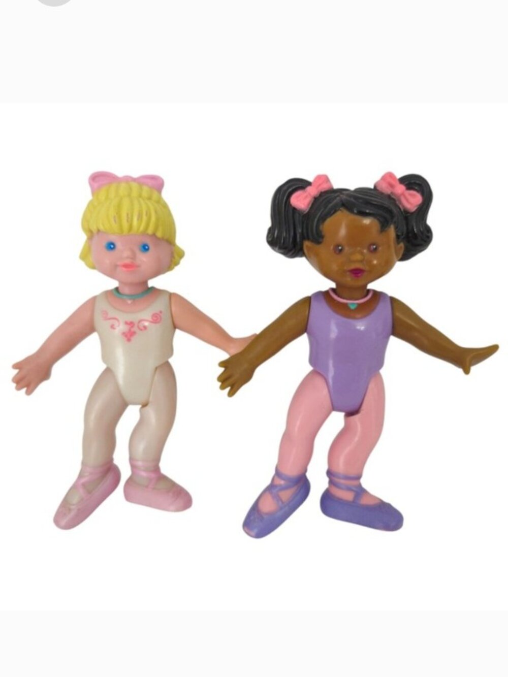 Fisher Price Vintage 1995 Loving Family Ballerina Figures (Set of 2)